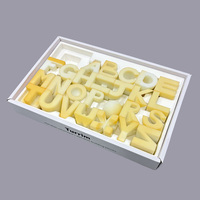 Boîte cadeau personnalisée avec insert en pulpe pressée et fenêtre, design simple et élégant, pour l'emballage de jouets pour enfants