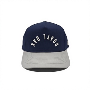 Gorra de Béisbol de Cinco Paneles en Dos Tonos, Más Vendida, con Logotipo Bordado Personalizado, MOQ Bajo, OEM, Suministro Confiable de Fábrica Profesional - Product Image 5