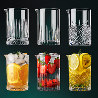 Promotion diamant rayure cristal sans pied verre à vin luxe verre Transparent Logo personnalisable Design créatif jus bière