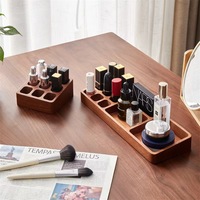Boîte de rangement cosmétique de bureau, organisateur de maquillage multi-compartiments pour coiffeuse