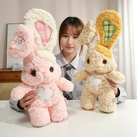 Peluche Lapin Super Doux 50cm, Animal en Peluche Brodé Mignon, Cadeau pour Enfants ODM