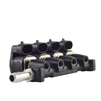 Kit d'injection de gaz automatique pour système de carburant séquentiel GPL/GNC Rail d'injecteur Injecteur de voiture 3ohm