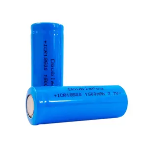 Batería recargable de iones de litio, 3,7 v, Icr18650, 1500mah, 5,55 WH, 18650 celdas, MSDS, embalaje Industrial