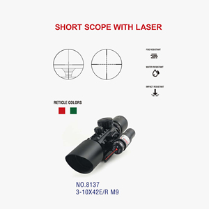 Mira Telescópica Táctica Eyebre 3-10X42 <span class=keywords><strong>con</strong></span> Láser Rojo, Óptica de Caza Resistente al Agua y a los Golpes, Mira Táctica - Product Image 2