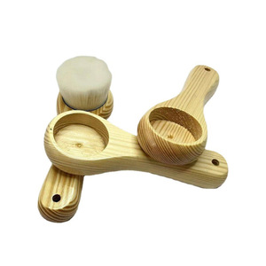 Wooden Makeup Brush Handles BQ-06 Custom Made For <b>Foundation</b> Face Use - Product Image 2