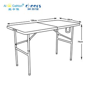 Mesas De Plastico Plegables Bộ Bàn Ghế Ngoài Trời Ngoài Trời Cắm Trại Gấp 4ft Bằng Nhựa Di Động - Product Image 3
