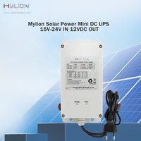 Mylion 12V 2A 148Wh 40000mAh fuente de alimentación ininterrumpida (UPS) batería solar impermeable DC UPS para Torre de Telecomunicaciones CCTV al aire libre