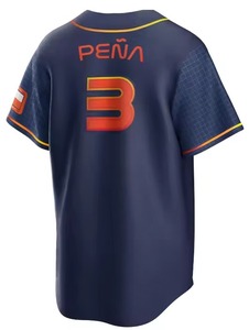 Maillots de baseball vintage personnalisés, impression par sublimation, respirants, séchage rapide, grandes tailles, uniformes robustes, numérotés et cousus - Product Image 3