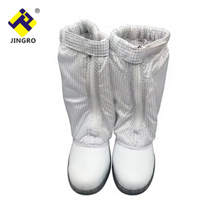 <span class=keywords><strong>Scarpe</strong></span> Antistatiche di Sicurezza in PU con Puntale in Acciaio Anti-schiacciamento ESD per Ambienti di Pulizia - Product Image 3