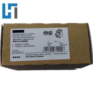 โมดูลเบรกเกอร์ป้องกันมอเตอร์แบบใหม่ รุ่น 3RV2011-1DA10 ตัวควบคุมการโปรแกรม PLC 3RV20111DA10 มีสินค้าในสต็อก - Product Image 1