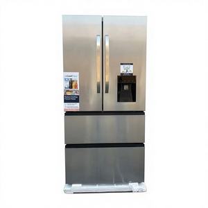 French Four Door <b>Refrigerator</b> With Water Dispenser Air-cooled Frost Free Large Capacity Household Energyefficient French Fourdoo - Product Image 1