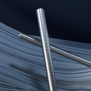 Barres filetées galvanisées Baifit M6 M8 M10 M12 entièrement filetées, longueur 3M, pour l'industrie de la construction - Product Image 3