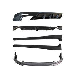 Kit carrosserie ABS Sport 2018-2020 avec pièces extérieures : Lame avant, jupes latérales, diffuseur arrière, éclairage - Neuf - Product Image 1