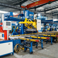 Table de refroidissement pour extrusion d'aluminium 2200T 80KW 380V, Ligne de convoyage PLC avec table de déroulage et tireur de profilés