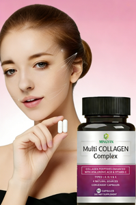 Complément alimentaire en bonbons gélifiés multi-collagène OEM/ODM, types I/II/III/V/X, acide hyaluronique, vitamine C, soutien pour la peau, les cheveux, les ongles et les articulations - Product Image 2