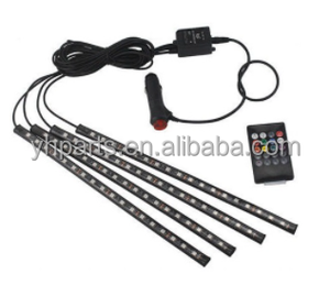 Striscia LED RGB per Illuminazione Ritmica Musicale, Luce Atmosfera per Interni Auto 18SM-B - Product Image 2