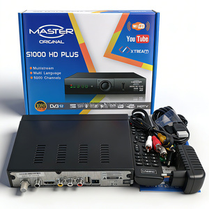 Receptor de Satélite Digital HD DVB S2 Master S1000 con Decodificador Master 1080P para TV Satelital Gratuita - Product Image 5