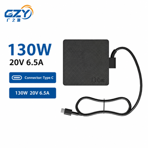 อะแดปเตอร์แปลงไฟสำหรับแล็ปท็อป 130W 6.5A ชนิด Type C USB AC สำหรับเดสก์ท็อปและแล็ปท็อป ขายส่งจากผู้ผลิต สำหรับ AS US - Product Image 2