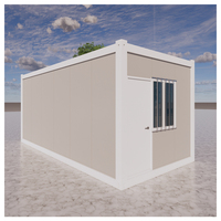 Maison conteneur préfabriquée modulaire de luxe de 20 pieds en vente chaude petite maison utilisée à des fins résidentielles