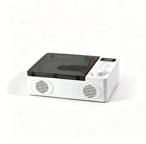 Reproductor de CD Portátil de Escritorio Directo de Fábrica, Altavoces Dobles, Pantalla Digital Hifi Moderna, Cubierta Transparente, Reproductor de Música Anti-Skip - Product Image 1
