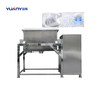 Mélangeur à ruban pour poudre détergente industrielle avec double spirale, moteur AC, capacité 200L, matériau SS304