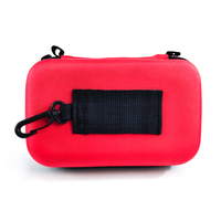 Trousse médicale rouge personnalisée, étanche, pour urgences, en EVA, 16x10x6cm, pour les voyages en extérieur