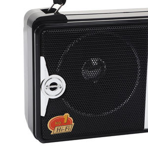 Radio Retro de Banda Completa de Fábrica, 17x6.5x11.5cm, 10W de Potencia, Receptor AM FM SW, Altavoz Portátil Recargable para Actividades al Aire Libre - Product Image 4