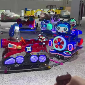 Trenino Elettrico Commerciale per Interni, in Fibra di Vetro e Plastica, per Parchi Cittadini, Giostre Educative per Bambini - Product Image 6