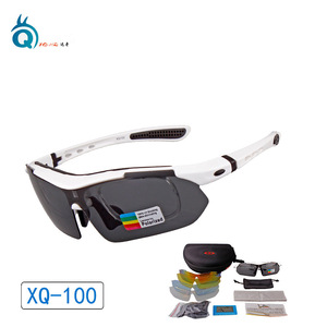 Lunettes de sport XQ100 polarisées, coupe-vent, pour course à pied, alpinisme et activités de plein air - Product Image 5