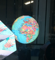 Display LED Sferico Personalizzato su Larga Scala per Esterni, Sfera Video su Misura, Globo LED Resistente alle Intemperie per Monumenti Cittadini e Pubblicità