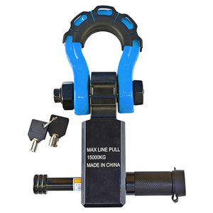 4*4 phục hồi off road Hitch Receiver còng 2 inch với 3/4 "D vòng còng - Product Image 1