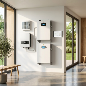 ระบบกักเก็บพลังงานแสงอาทิตย์ Lifepo4 ขนาด 10KW แบบติดผนัง สำหรับแบตเตอรี่ลิเธียม 48V 200Ah ระบบออฟกริด แบบเรียงซ้อนได้ สำหรับกักเก็บพลังงานภายในบ้าน - Product Image 3