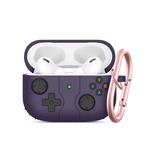 Funda de Silicona para Apple AirPods Pro, Funda de Lujo para Air Pods Pro con Gancho - Product Image 1