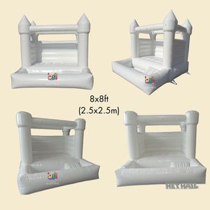 Château gonflable de <span class=keywords><strong>mariage</strong></span> blanc HEYHAIL, château gonflable commercial, 10x10 pieds, PVC/vinyle, installation facile, à vendre - Product Image 5