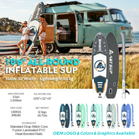 Planche de paddle gonflable personnalisée en usine pour jeunes et adultes, SUP stable avec accessoires haut de gamme