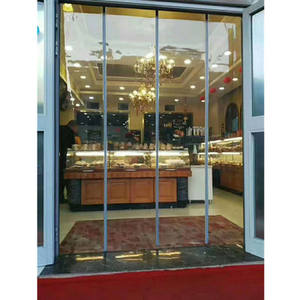 2019 производители, самопоглощающие прозрачные дверные полосы из ПВХ, магнитные дверные занавески из ПВХ для дома - Product Image 6