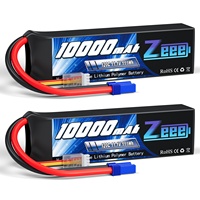 Zeee 3S Lipo Batterie 10000mAh 11.1V 120C EC5 Connecteur Boîtier Souple RC Batterie pour RC Voiture Camion Réservoir Racing Hobby Modèles