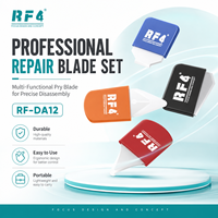 Lame de réparation de précision RF4 RF-DA8&DA12, outil de démontage ultra-fin pour l'écran du téléphone, kit de lame de réparation pour le retrait de la batterie, durable