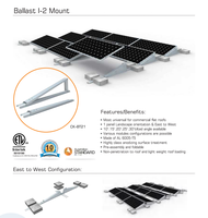 Support de montage solaire triangulaire à inclinaison fixe réglable 10 15 20 25 degrés pour panneaux de toiture