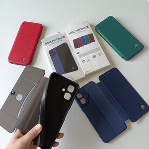 VENTE CHAUDE <span class=keywords><strong>Coque</strong></span> en relief II étui en cuir artificiel étui <span class=keywords><strong>de</strong></span> téléphone pliable à rabat Simple pour TECNO/Infinix modèles <span class=keywords><strong>Protection</strong></span> d'objectif - Product Image 5