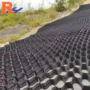 Géocell en HDPE pour la stabilisation du sol, <span class=keywords><strong>stabilisateur</strong></span> de <span class=keywords><strong>gravier</strong></span>, géocell en <span class=keywords><strong>nid</strong></span> <span class=keywords><strong>d</strong></span>'<span class=keywords><strong>abeille</strong></span> pour le renforcement des allées, géogrille - Product Image 1