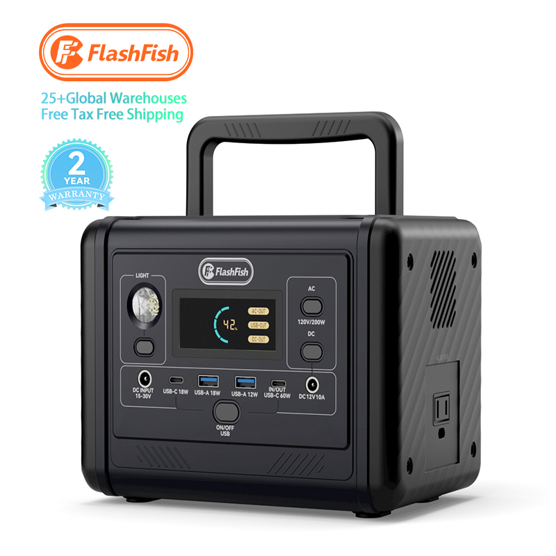 Flashfish 200 Вт 300 Вт 500 Вт 600 Вт Аварийные портативные солнечные батареи Резервная электрическая электростанция