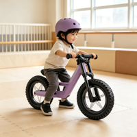 Vélo d'équilibre haut de gamme pour enfants de 2 ans et plus, unisexe, avec roues de 30,5 cm, frein à main, sûr, léger, design évolutif