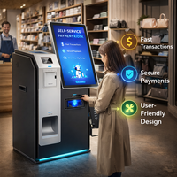 Máquina de Autopago para Supermercados, Kiosco con Pantalla Táctil, Cajero Automático con Pantalla Táctil para Centros Comerciales y Servicios Financieros