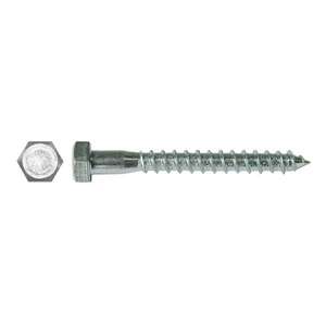 FISCHER-Tornillo de acero 508386 con cabeza hexagonal zincada blanca y rosca parcial TE DIN571 BRADS, PINS Y CLAVOS - Product Image 1