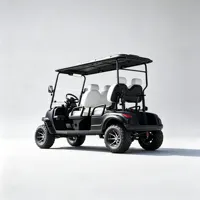 Buggy électrique basique 4 places à batterie lithium, vente en gros directe usine pour clubs de golf et propriétés privées