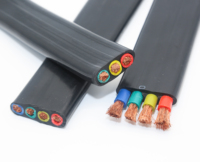 JHSB Kupfer Flexibles Flachgummikabel 3x25mm 3x35mm Wasserdicht 450V Zugfestigkeit Niederspannung 16A Tauchfähig