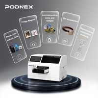 Mesin Cetak UV PodNEX AI untuk Casing Ponsel Kustom, Printer UV Flatbed untuk Casing Ponsel, Printer Penutup Ponsel yang Dipersonalisasi