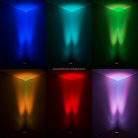 Boîtier étanche extérieur en acier inoxydable IP68 12W DMX RGB Buse LED Anneau lumineux pour fontaine