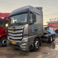 Camion tracteur d'occasion Foton Auman EST 6x4 Diesel Euro 5 avec moteur Cummins, suspension pneumatique, conduite à gauche, 580 ch